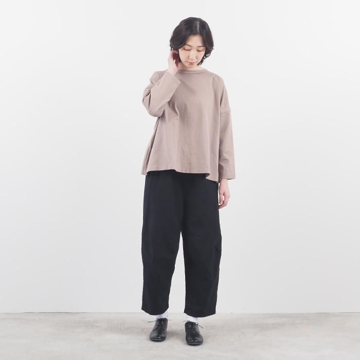 NARU(ナル) クラシック天竺 ワイドTシャツ 656006