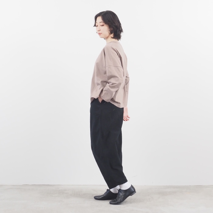 NARU(ナル) クラシック天竺 ワイドTシャツ 656006