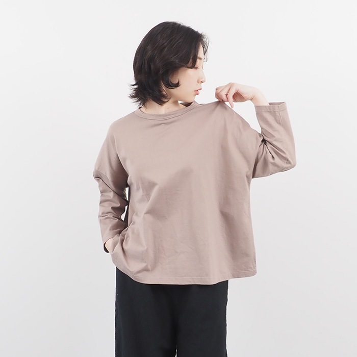 NARU(ナル) クラシック天竺 ワイドTシャツ 656006