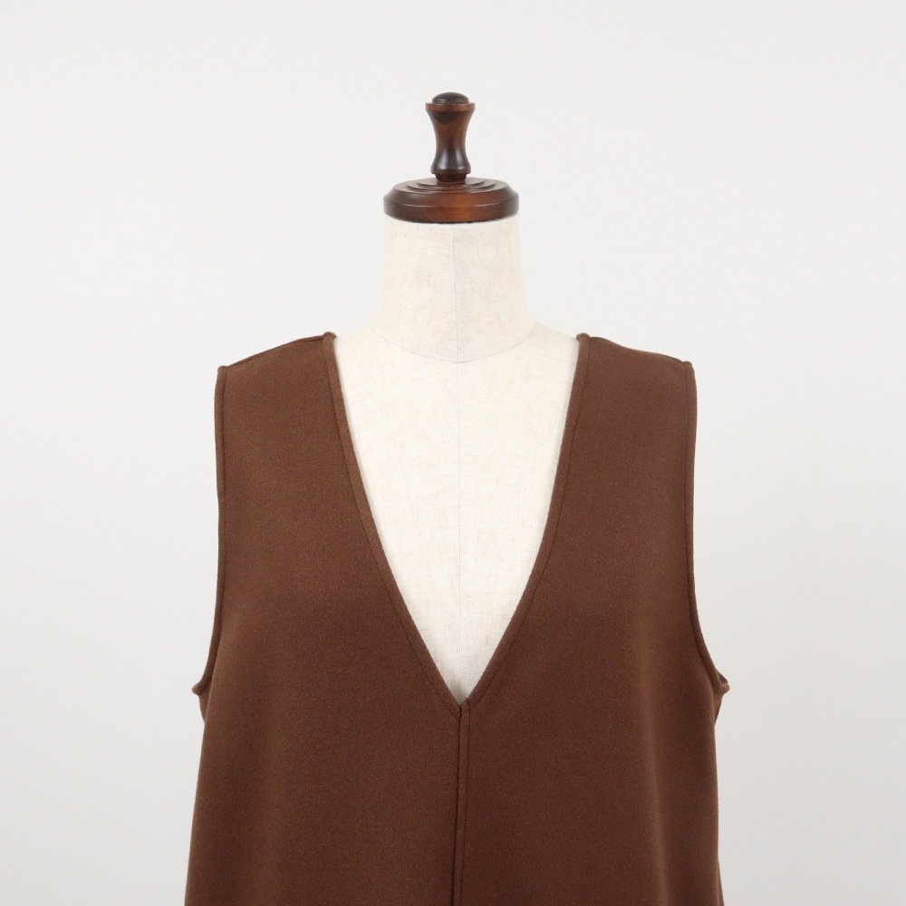 NARU(ナル) ニットメルトン ジャンパースカート 657925