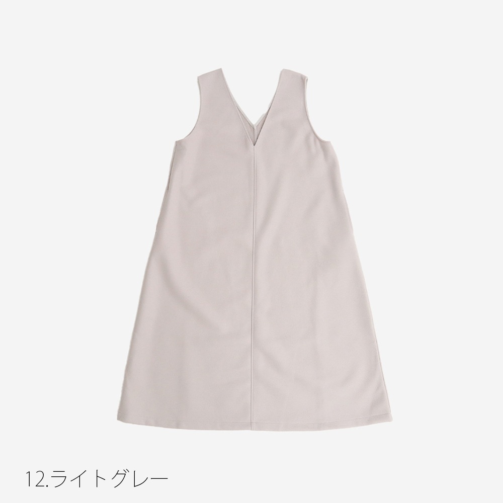 NARU(ナル) ニットメルトン ジャンパースカート 657925