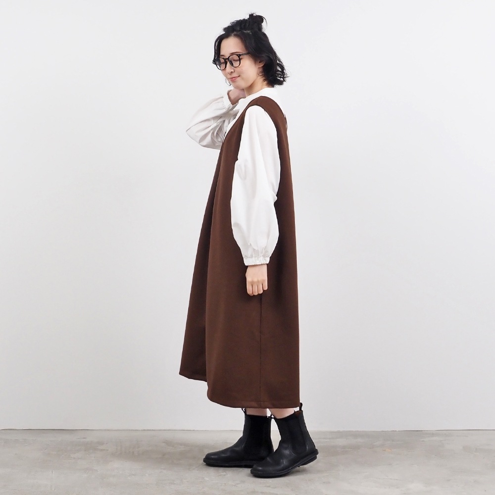 NARU(ナル) ニットメルトン ジャンパースカート 657925 | all_items