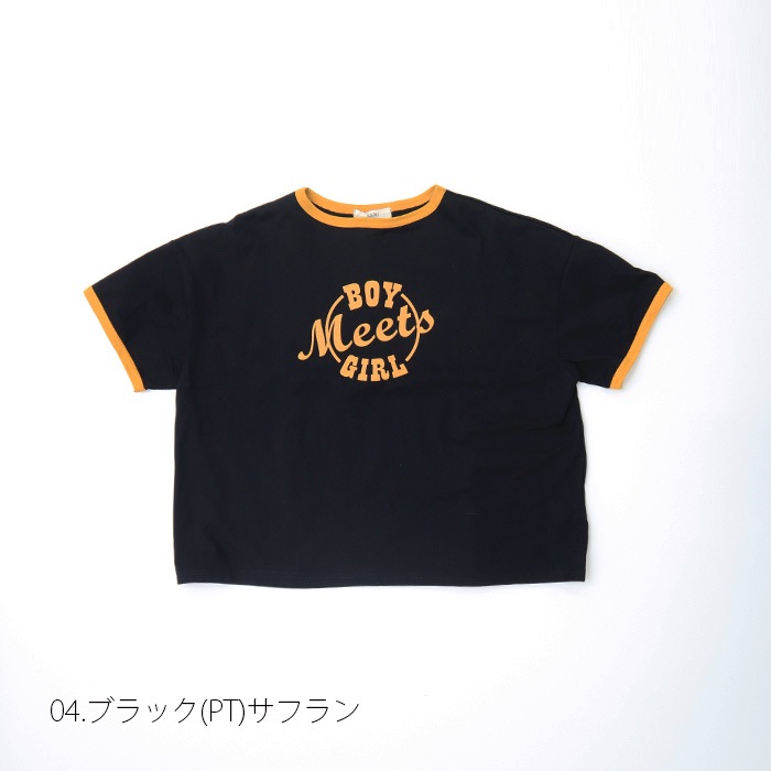 NARU(ナル) 40/2天竺 BoyMeetsGirl-Ｔシャツ 649010