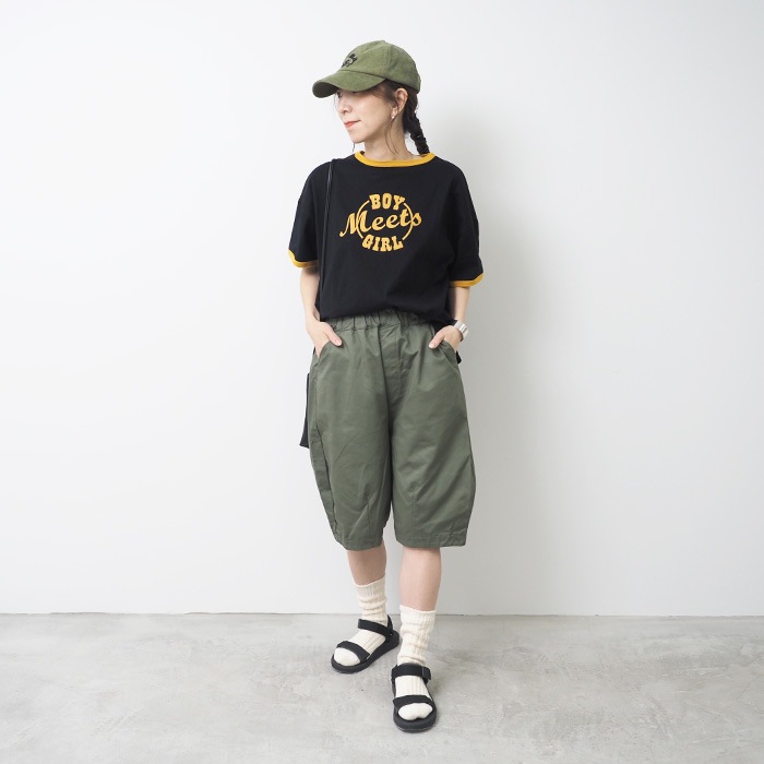 NARU(ナル) 40/2天竺 BoyMeetsGirl-Ｔシャツ 649010