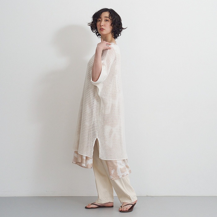 NARU(ナル) 抄繊糸 メッシュMerciチュニック 655600 | all_items