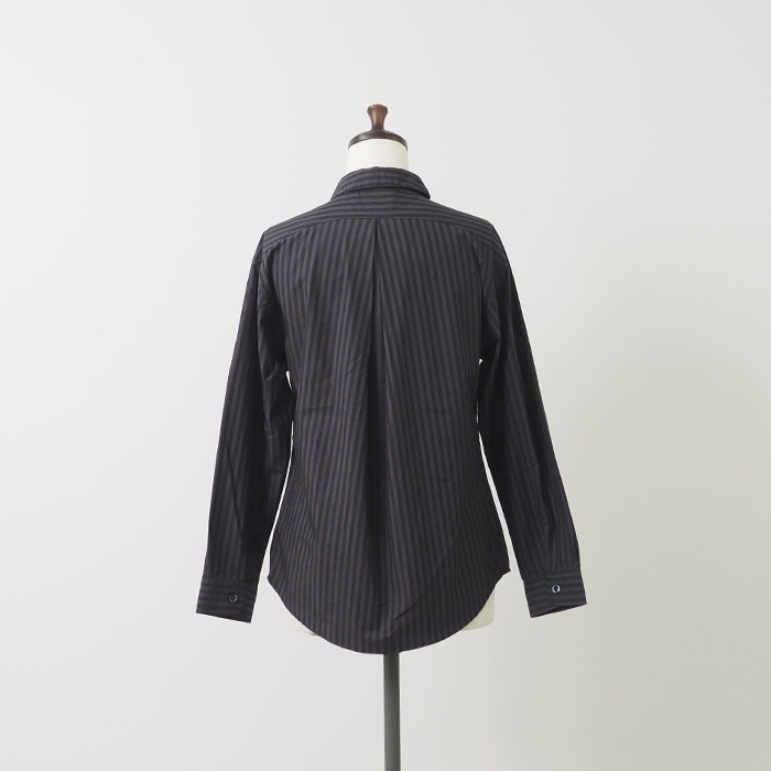 NARU(ナル) 50タイプライターストライプカプセルシャツ 656906