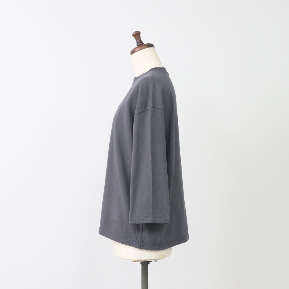 NARU(ナル) アーミーコットン度詰天竺 7分袖PO 665016