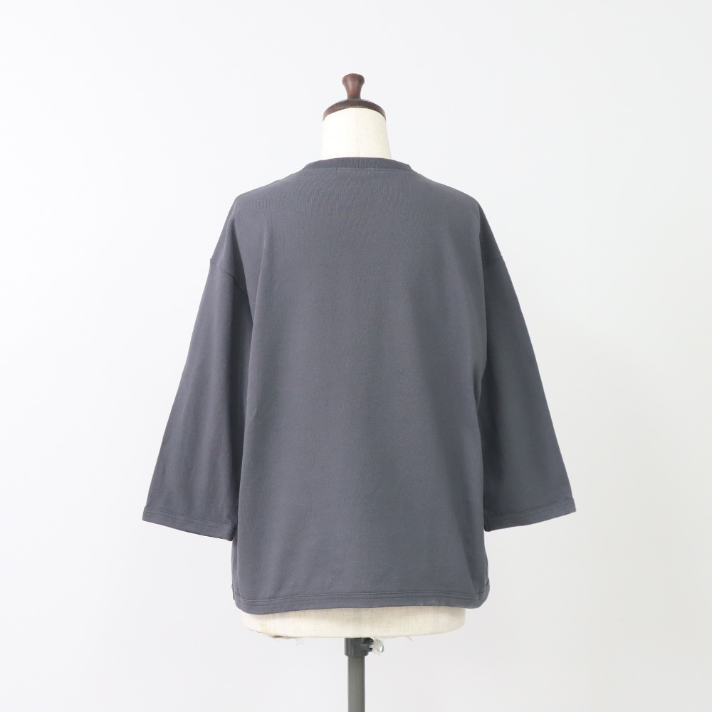 NARU(ナル) アーミーコットン度詰天竺 7分袖PO 665016