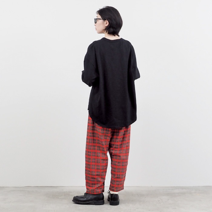 NARU(ナル) ロイヤルタータン ノッポパンツ 656911
