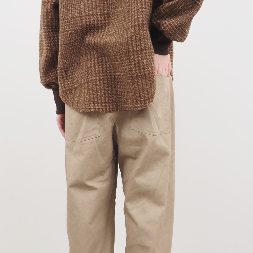 新色入荷!NARU(ナル) カツラギニューセリサイト ノッポパンツ 660800BE