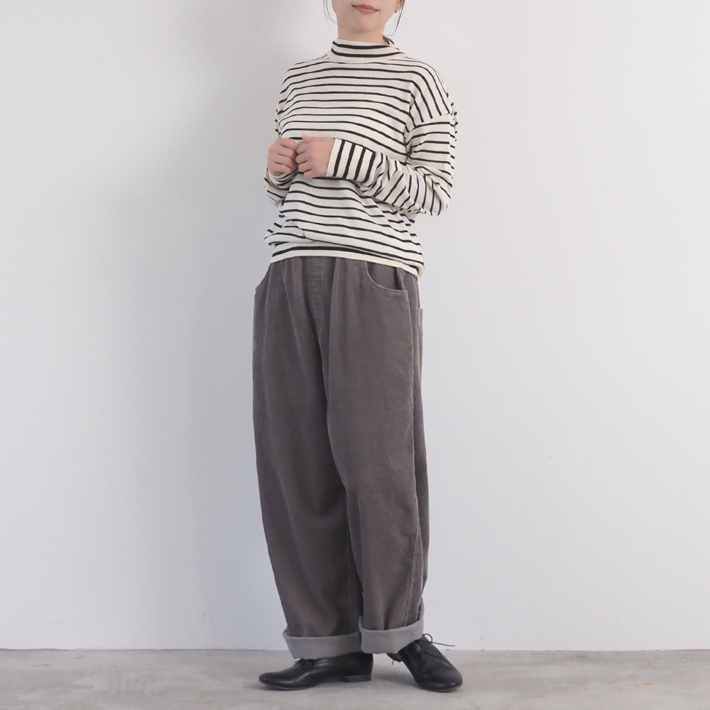 【予約】NARU(ナル) 8Wコーデュロイノッポパンツ 643832BF