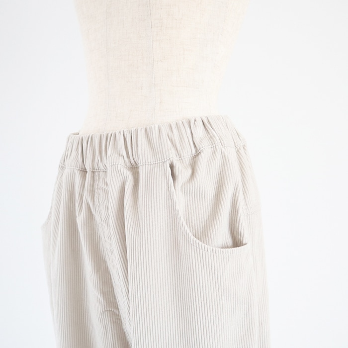 【予約】NARU(ナル) 8Wコーデュロイノッポパンツ 643832BE