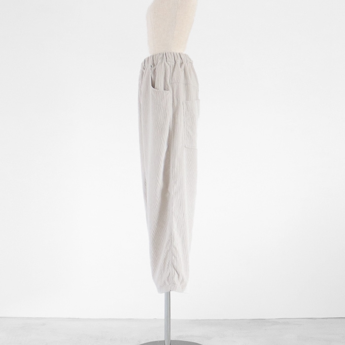 【予約】NARU(ナル) 8Wコーデュロイノッポパンツ 643832BE