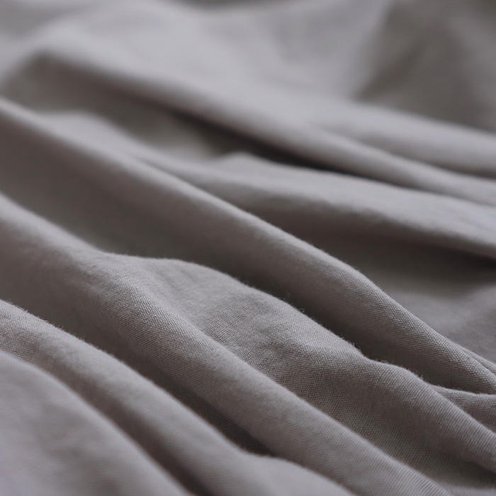 NARU(ナル) 近江晒50sブロード ヘンリーネックシャツ 652901