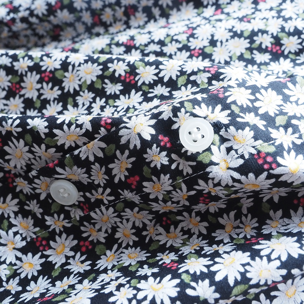 NARU(ナル) ブロードBOTANICAL HARMONY コクーンワンピース 663915