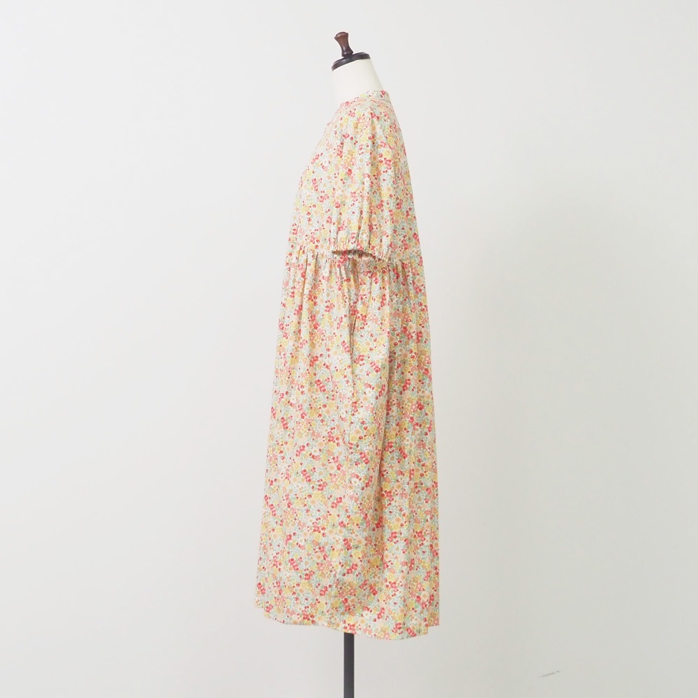 NARU(ナル) ブロードBOTANICAL HARMONY コクーンワンピース 663915