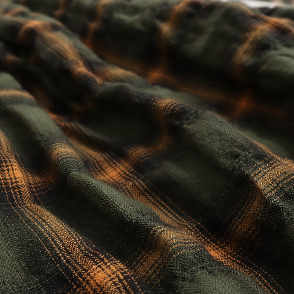 NARU(ナル) へリンボンシャーリングチェック スカート 666916