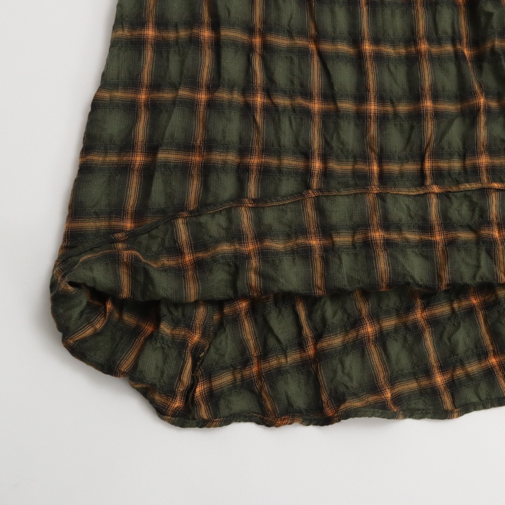 NARU(ナル) へリンボンシャーリングチェック スカート 666916