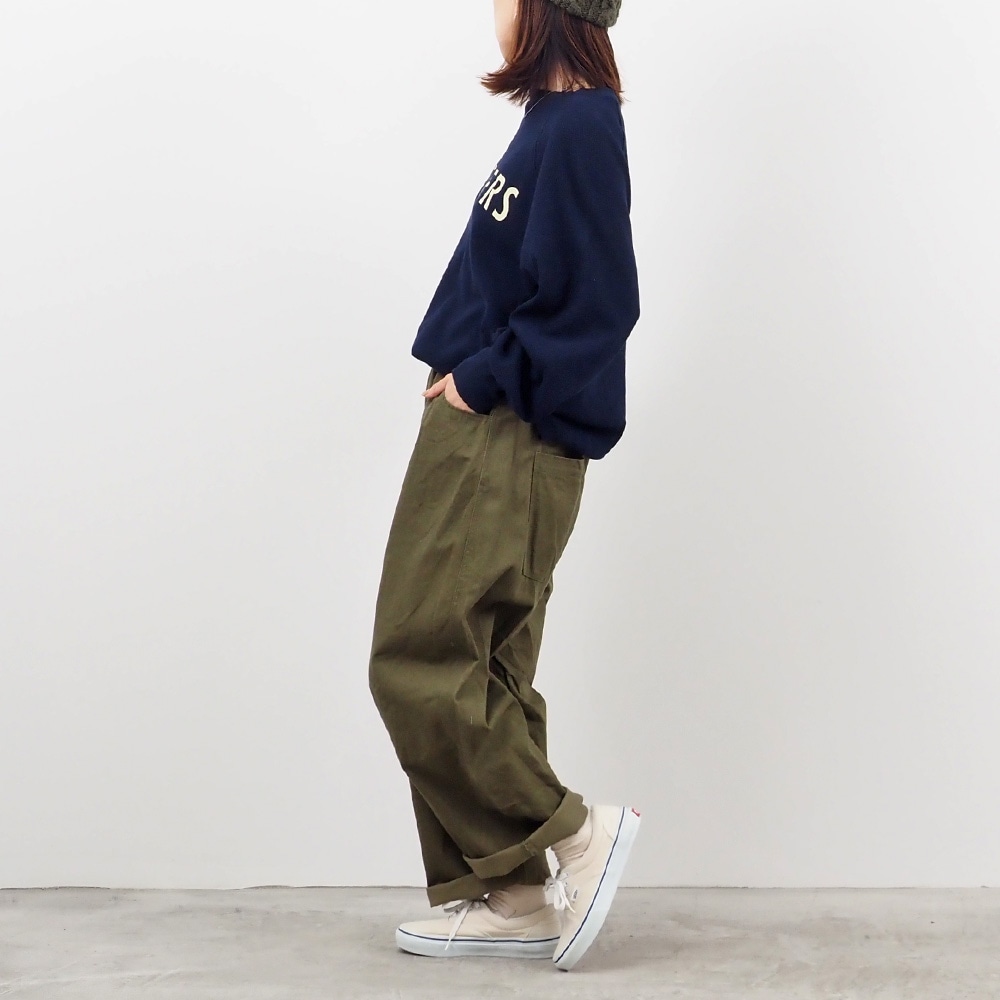 NARU(ナル) ラフィーコットンワッフル CHEERSプリントハウストレーナー 659010