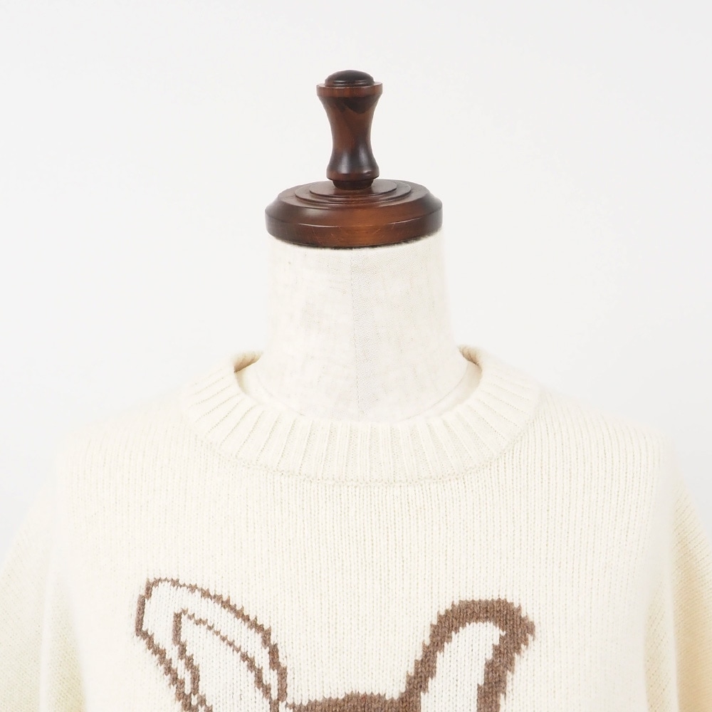 NARU(ナル) エアーヤーンコットン フレンチブルゆったりニット 666606