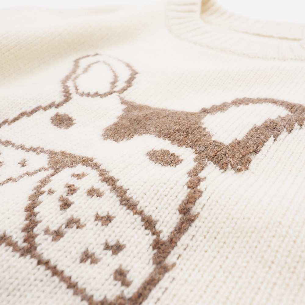 NARU(ナル) エアーヤーンコットン フレンチブルゆったりニット 666606