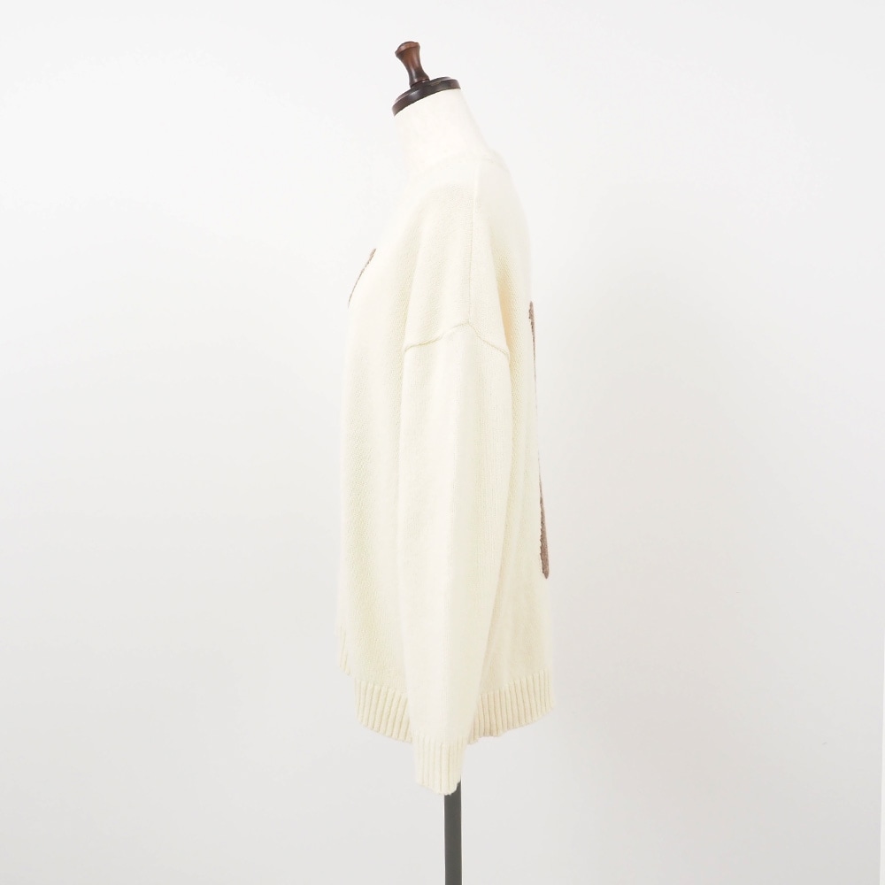 NARU(ナル) エアーヤーンコットン フレンチブルゆったりニット 666606