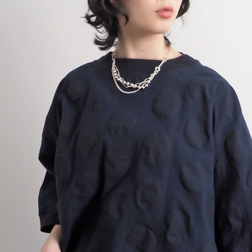 NARU(ナル) 綿麻シーチング塩縮 ワイドT 662821BF