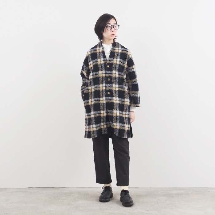 NARU(ナル) LANATEC-ECOツイルストレッチ ストレートパンツ 656916