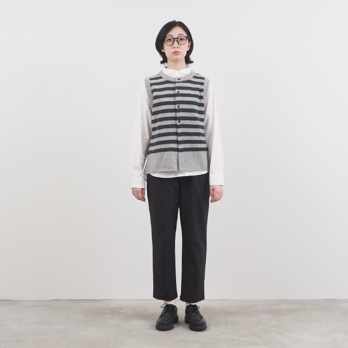 NARU(ナル) LANATEC-ECOツイルストレッチ ストレートパンツ 656916