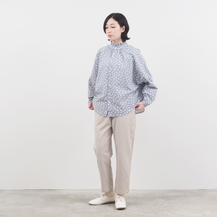 NARU(ナル) LANATEC-ECOツイルストレッチ ストレートパンツ 656916