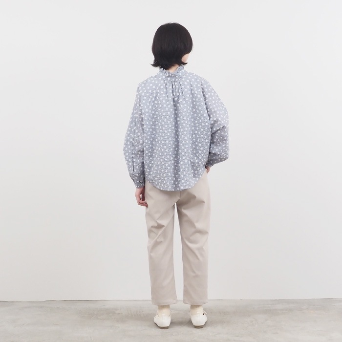 NARU(ナル) LANATEC-ECOツイルストレッチ ストレートパンツ 656916