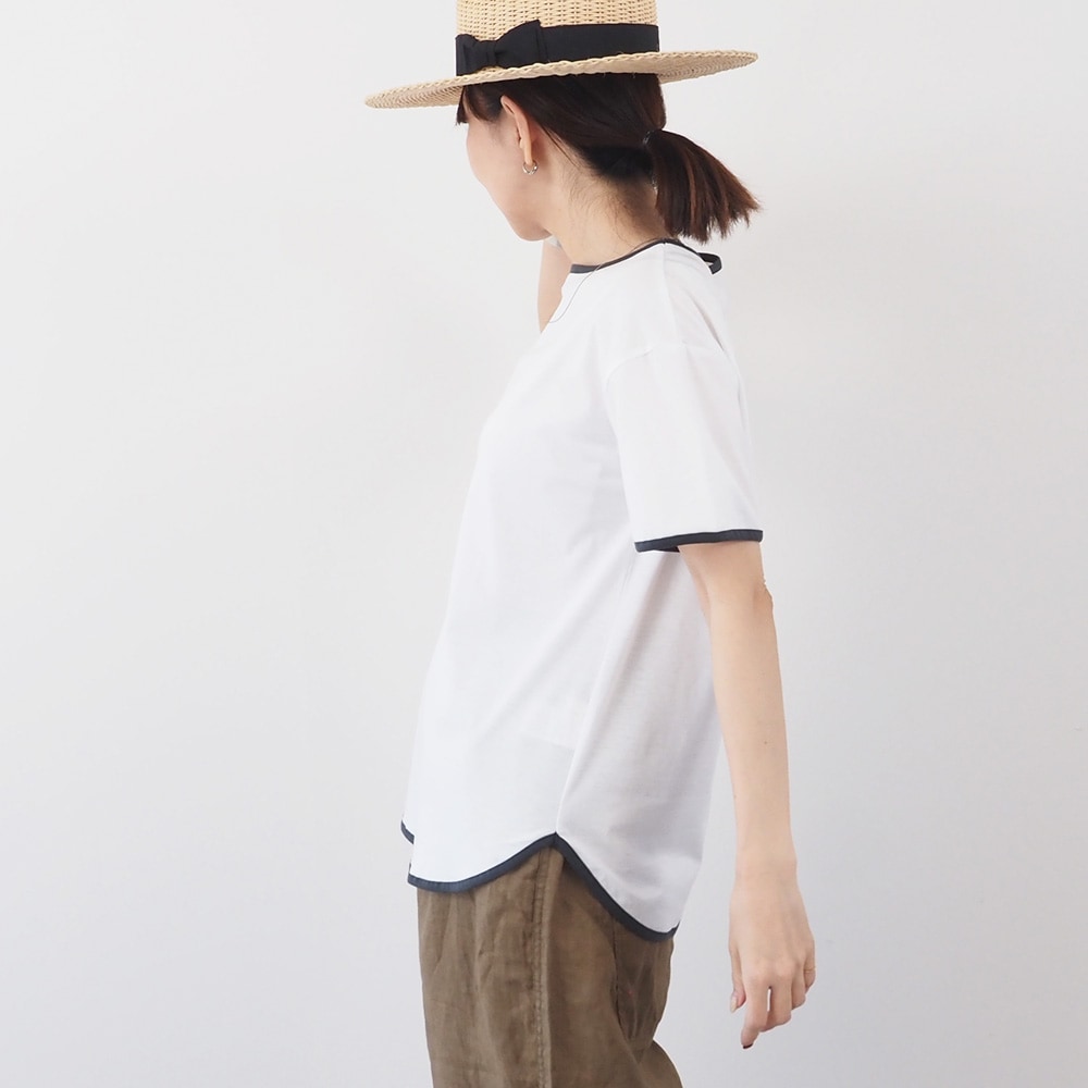 NARU(ナル) マイヴィスC微強撚天竺 リンガーT 663201