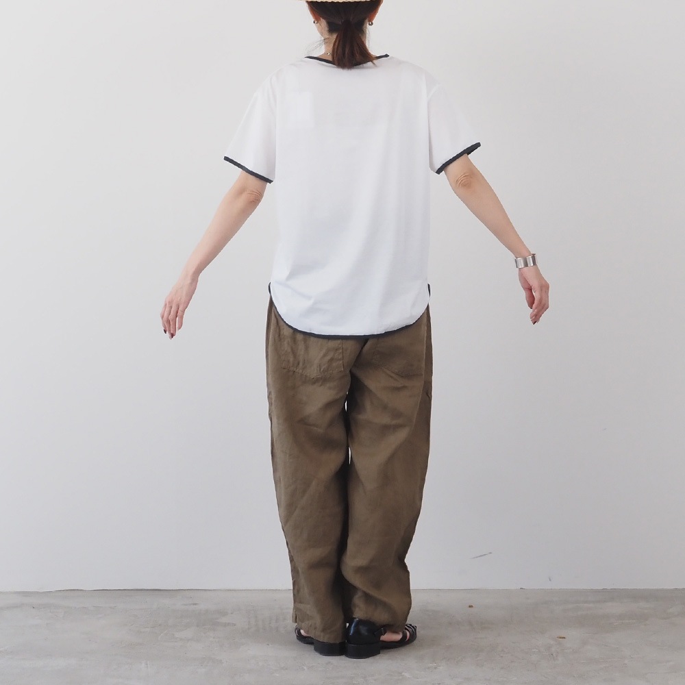 NARU(ナル) マイヴィスC微強撚天竺 リンガーT 663201