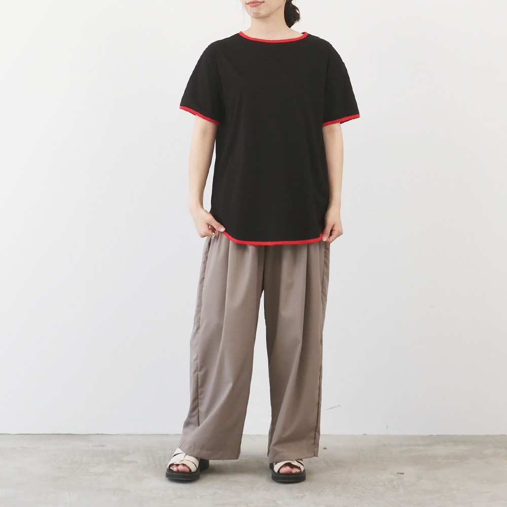 NARU(ナル) マイヴィスC微強撚天竺 リンガーT 663201