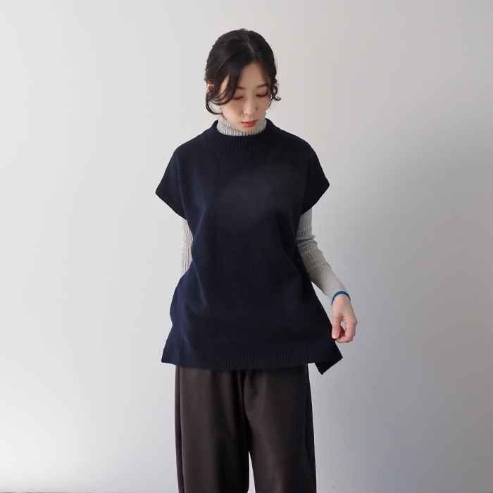 NARU(ナル) タスマニアラム ボックスニット 646611