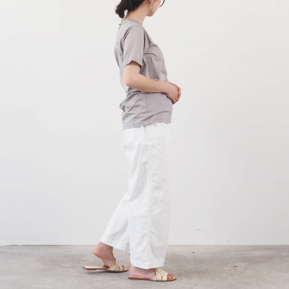 NARU(ナル) マイヴィスC微強撚天竺 le ciel bleusプリントT 663202