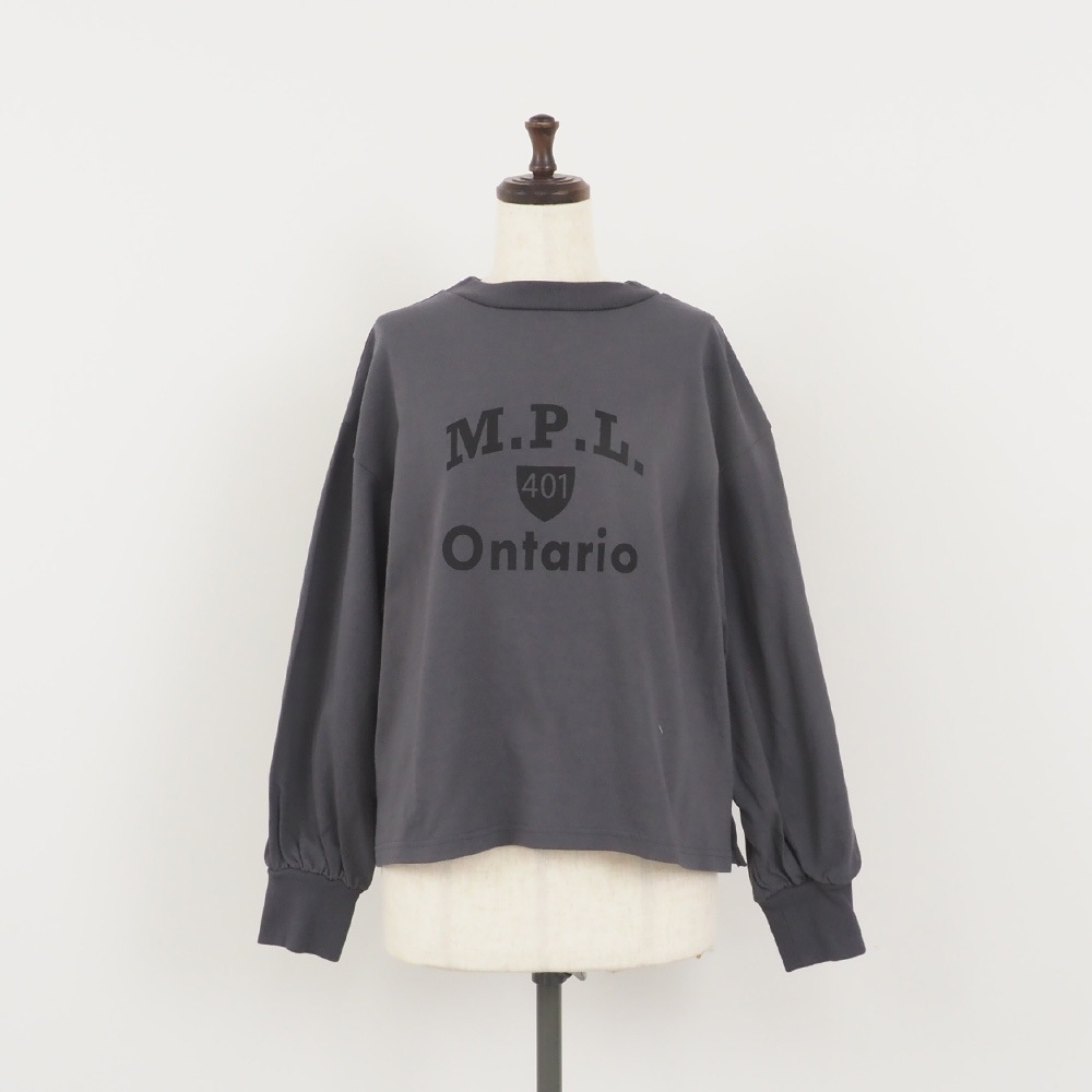 NARU(ナル) アーミーコットン度詰天竺 M.P.L.プリントPO 665015