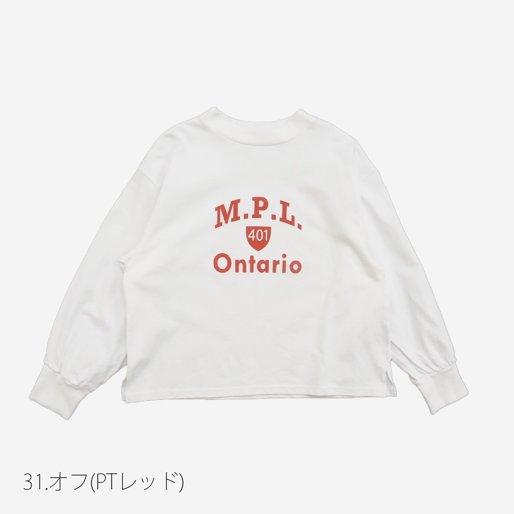 NARU(ナル) アーミーコットン度詰天竺 M.P.L.プリントPO 665015