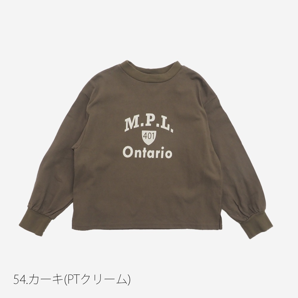 NARU(ナル) アーミーコットン度詰天竺 M.P.L.プリントPO 665015