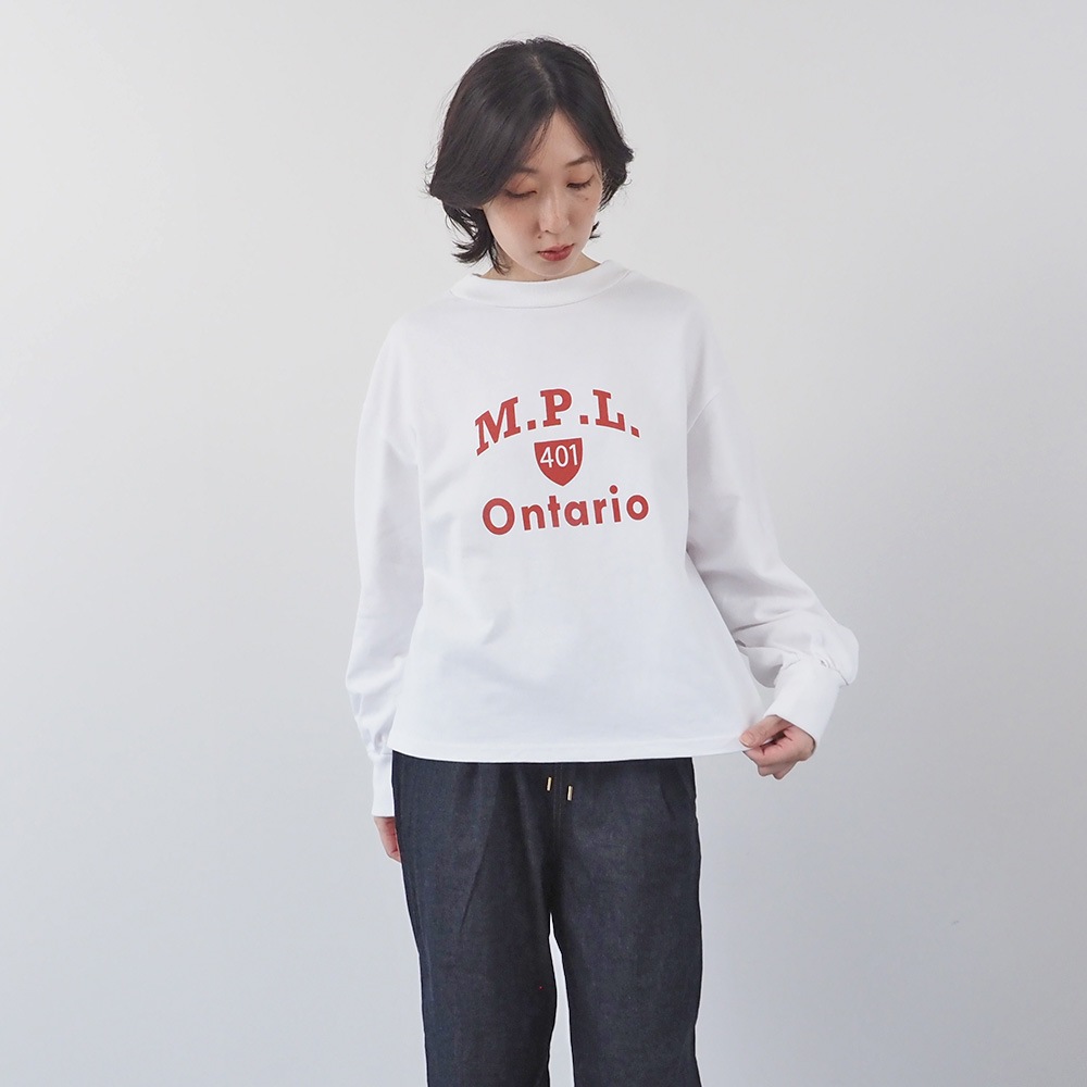 NARU(ナル) アーミーコットン度詰天竺 M.P.L.プリントPO 665015