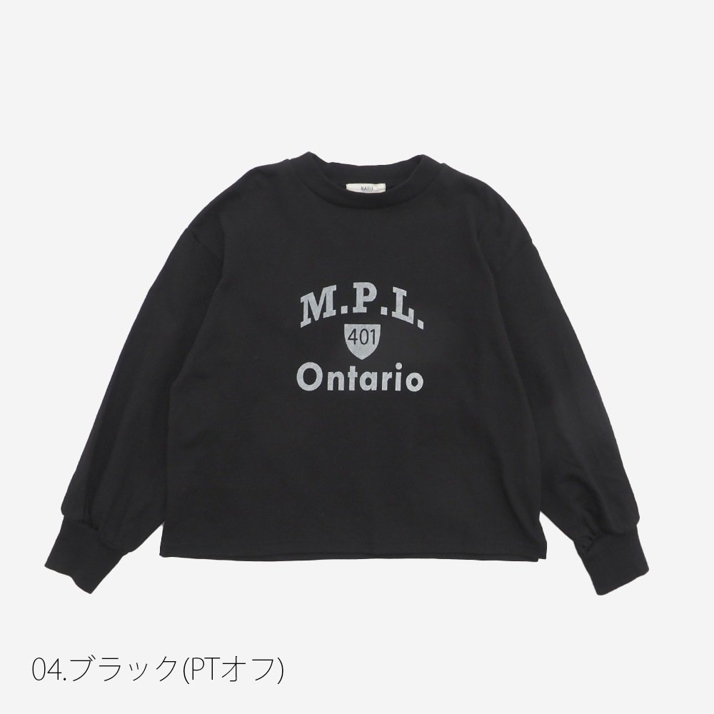 NARU(ナル) アーミーコットン度詰天竺 M.P.L.プリントPO 665015