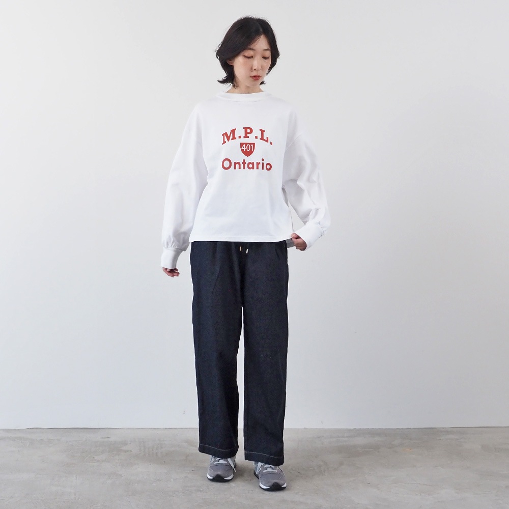 NARU(ナル) アーミーコットン度詰天竺 M.P.L.プリントPO 665015