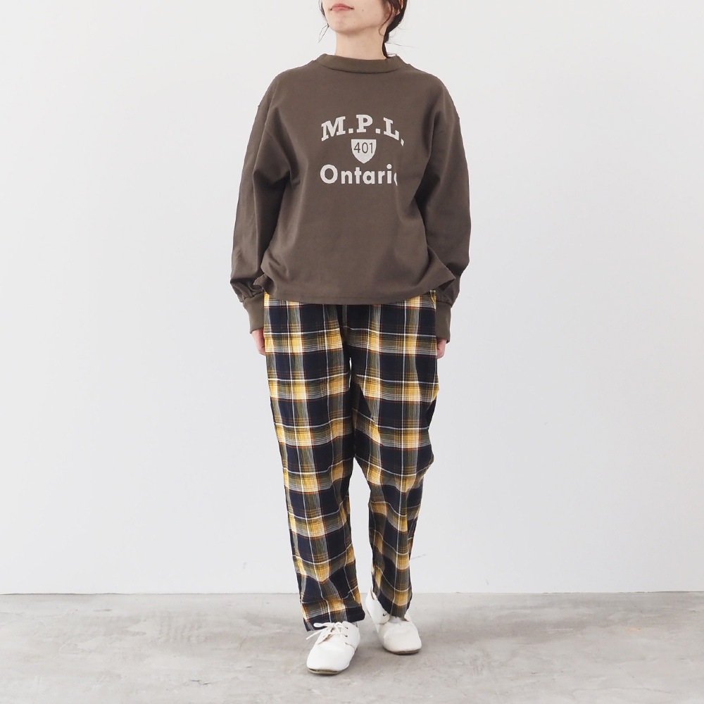 NARU(ナル) アーミーコットン度詰天竺 M.P.L.プリントPO 665015