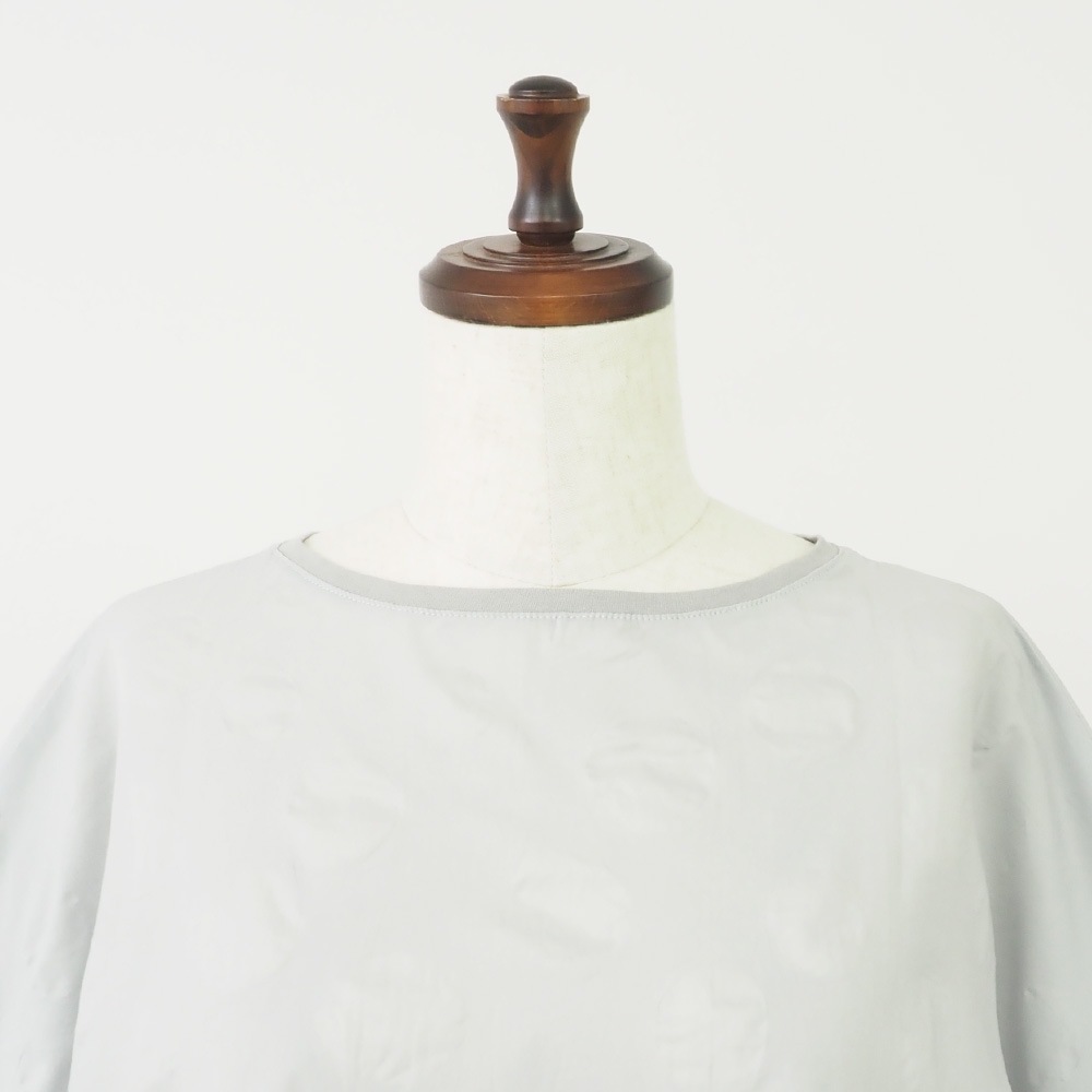 NARU(ナル) ローン塩縮ランダムドット バトーブラウス(2WAY) 662826