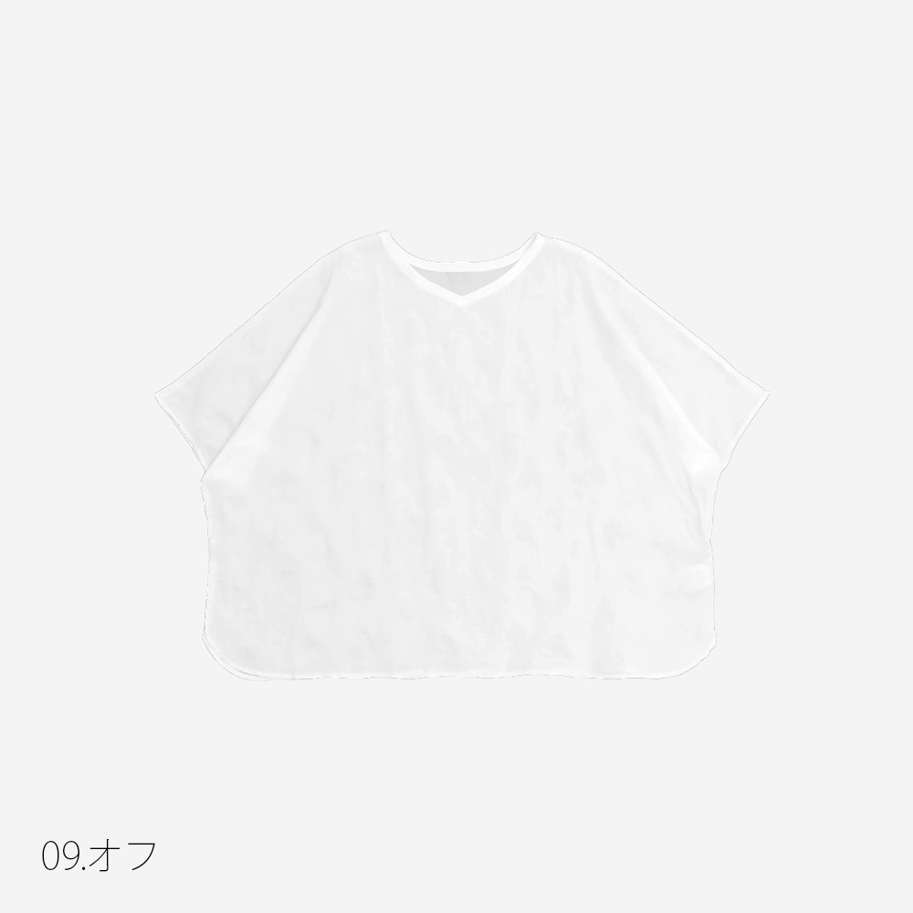 NARU(ナル) ローン塩縮ランダムドット バトーブラウス(2WAY) 662826