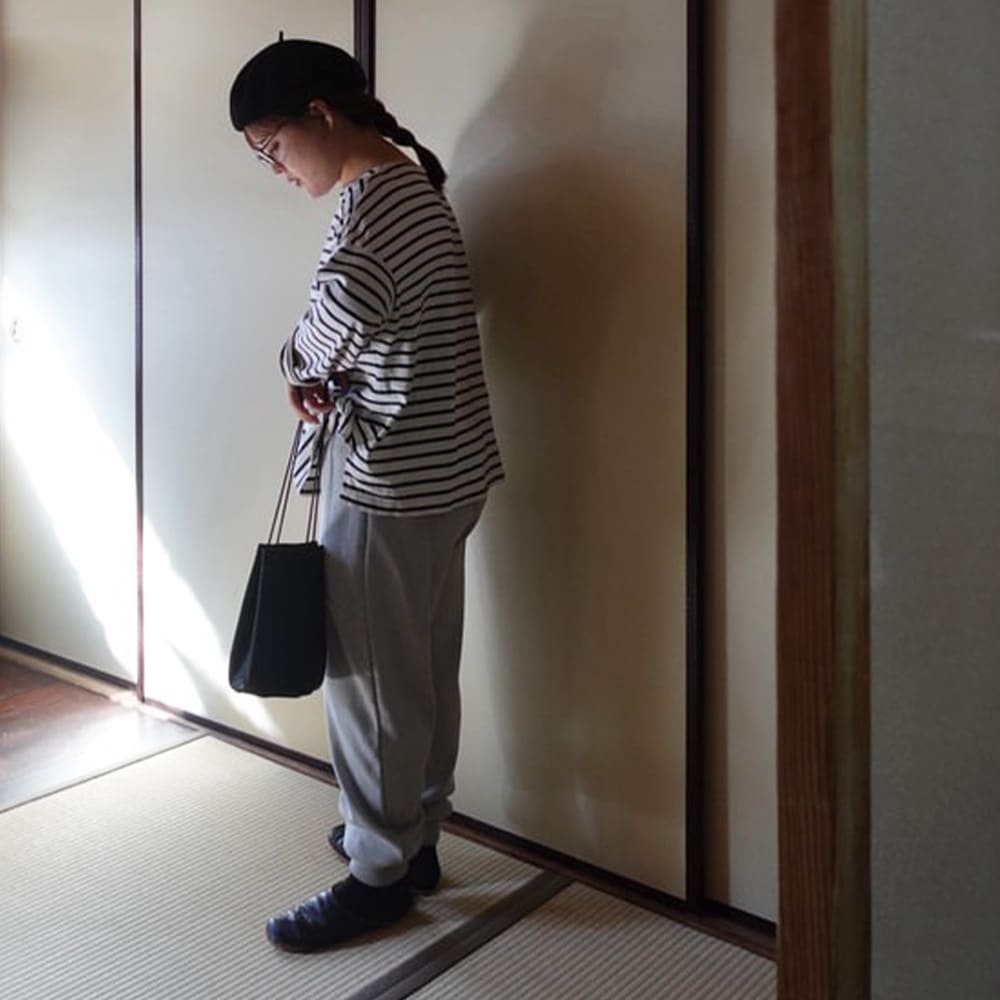 【予約】【kawasakiさんコラボ】NARU(ナル) コットンニットパンツ 6W-ks-03