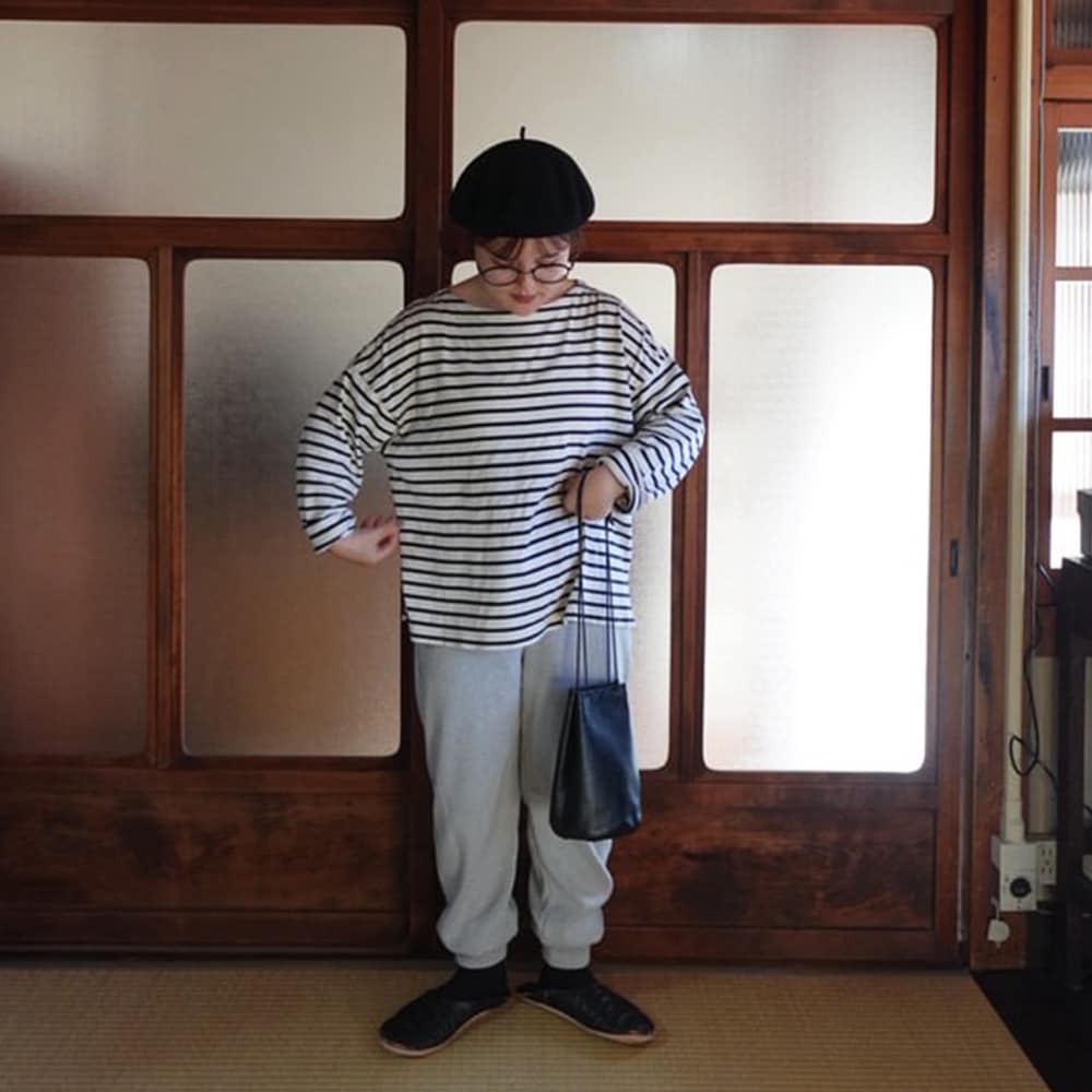 【予約】【kawasakiさんコラボ】NARU(ナル) コットンニットパンツ 6W-ks-03