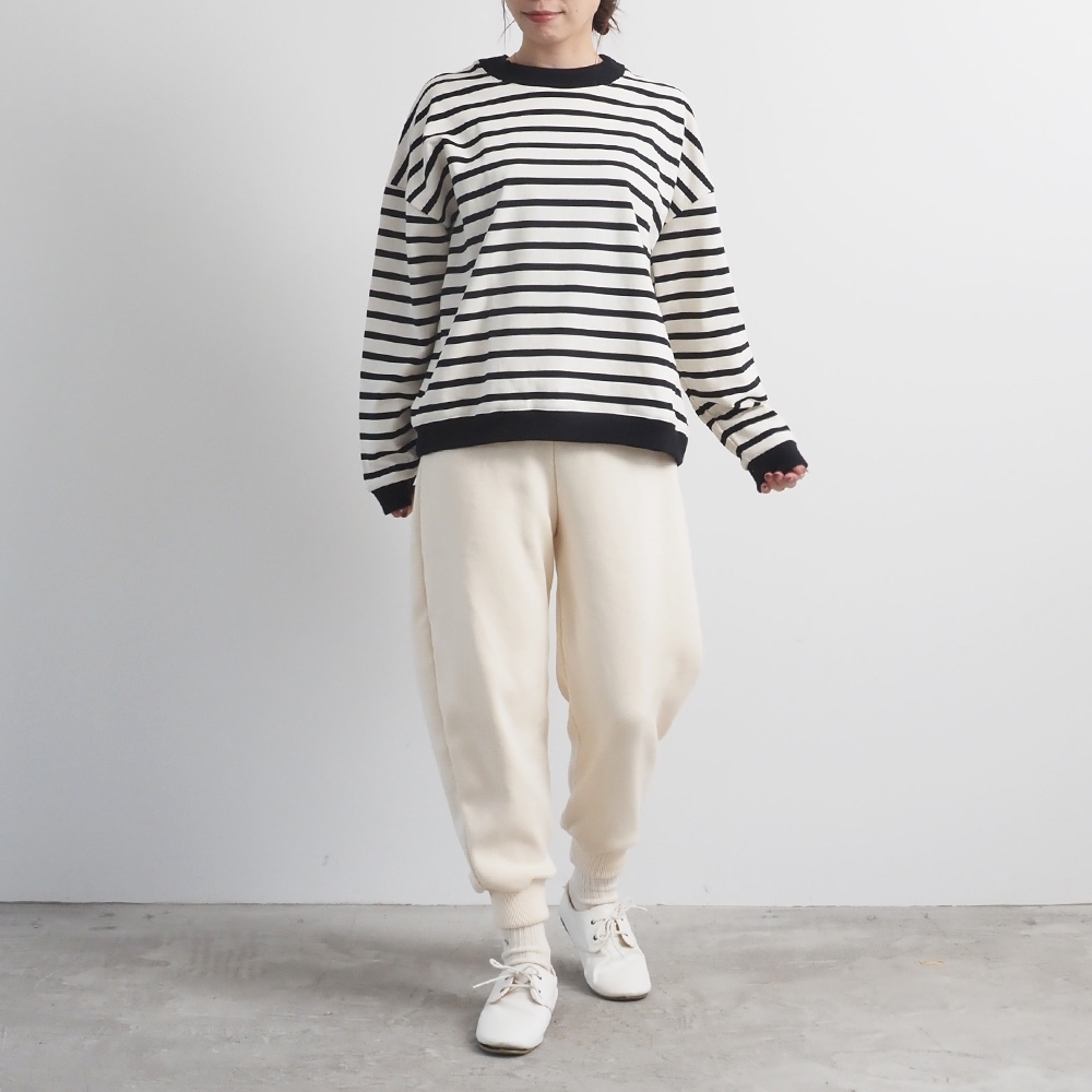 【予約】【kawasakiさんコラボ】NARU(ナル) コットンニットパンツ 6W-ks-03