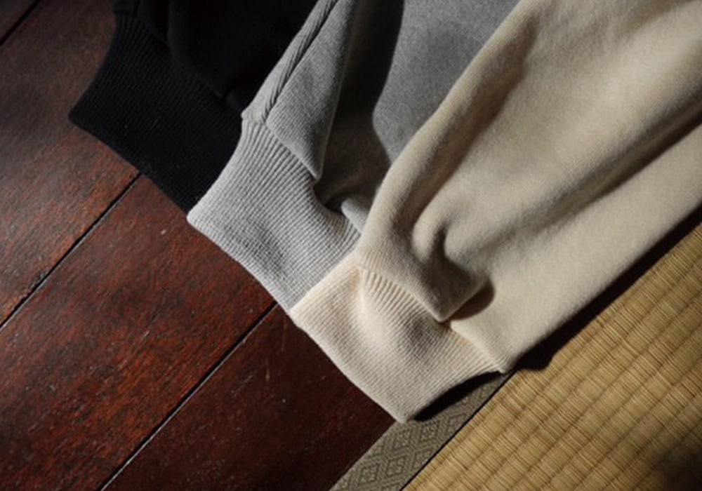 【予約】【kawasakiさんコラボ】NARU(ナル) コットンニットパンツ 6W-ks-03