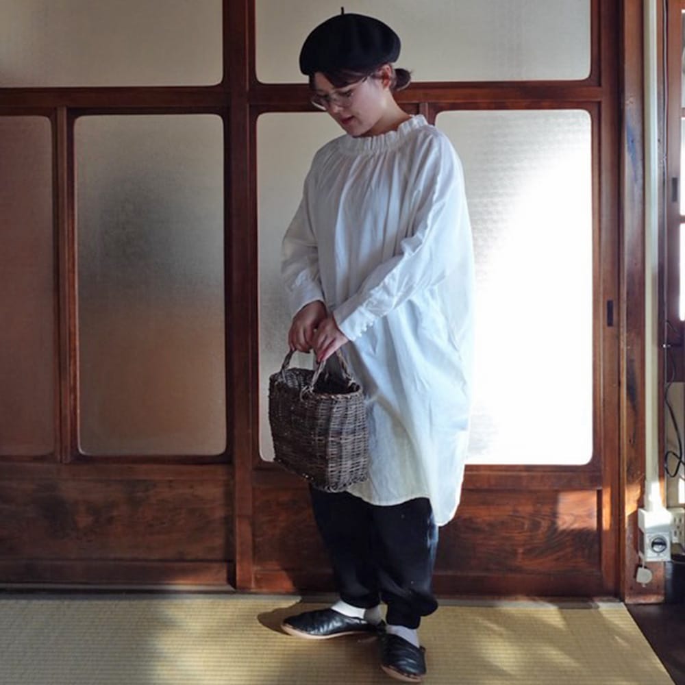 【予約】【kawasakiさんコラボ】NARU(ナル) コットンニットパンツ 6W-ks-03